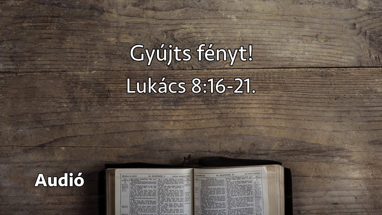 2/1/2026 - Gyújts fényt! - Lukács János lp. (Audió)