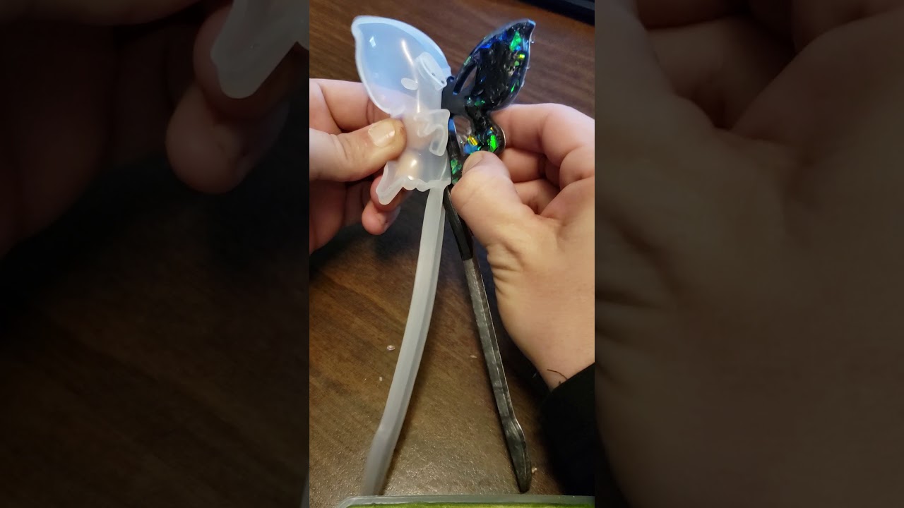 First resin demolding video