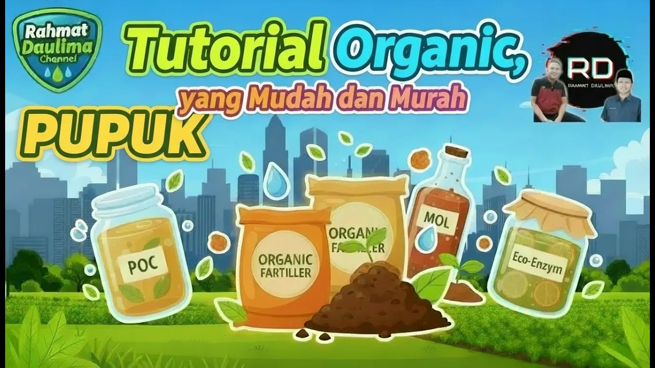 Cara Membuat Pupuk Organik dari Sampah Dapur | Mudah, Murah & Tanaman Cepat Subur