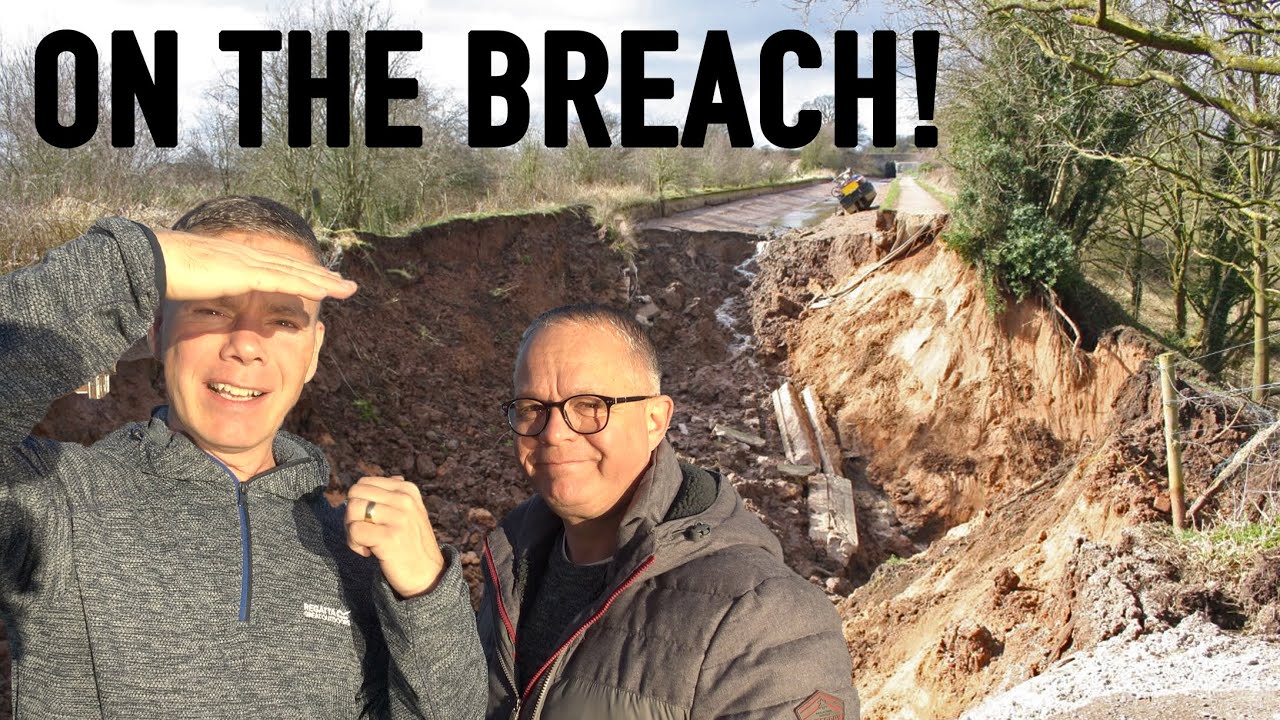 What Caused the HUGE Middlewich Breach? - MASSIVE FLOOD on the Trent & Mersey Canal - Ep. 81