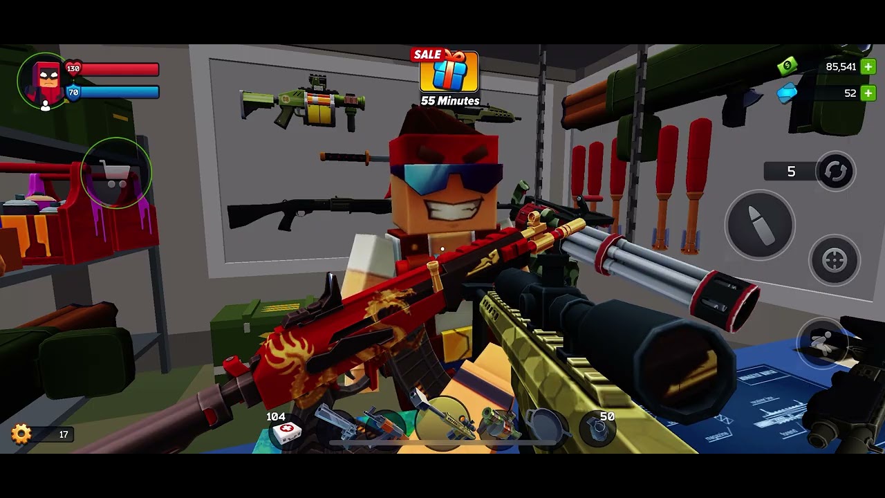 Playing pixel Combat 