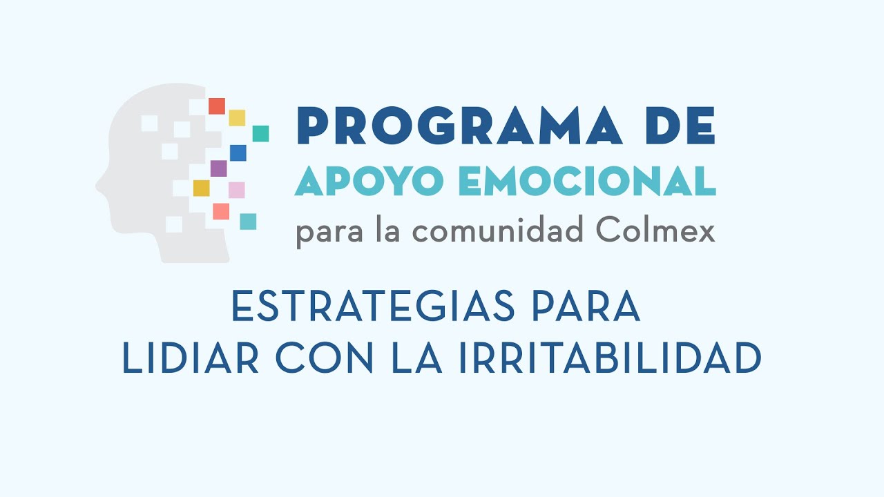 Estrategias para lidiar con la irritabilidad