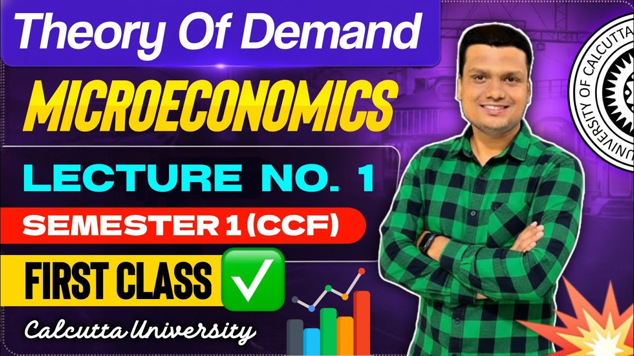 Demand | Day -1 (Spl 14 days) | Microeconomics| Bcom sem-1 CCF | Calcutta University 