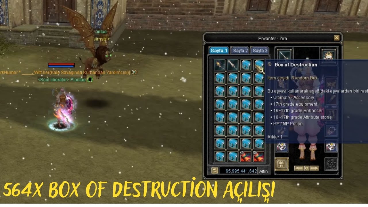 Silkroad Online Server Brontes 564x Best Of Destruction Box Açılışı