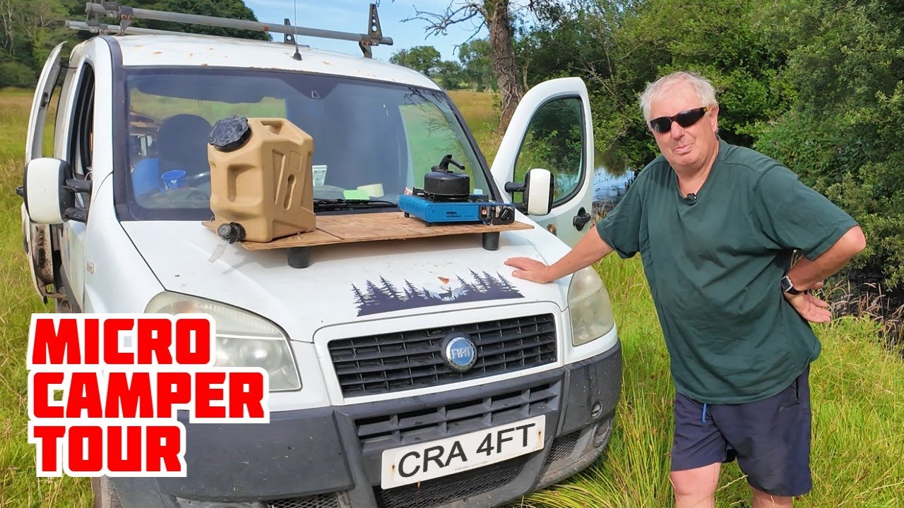 One Of A Kind DIY Micro Camper Van Tour || Vanlife UK