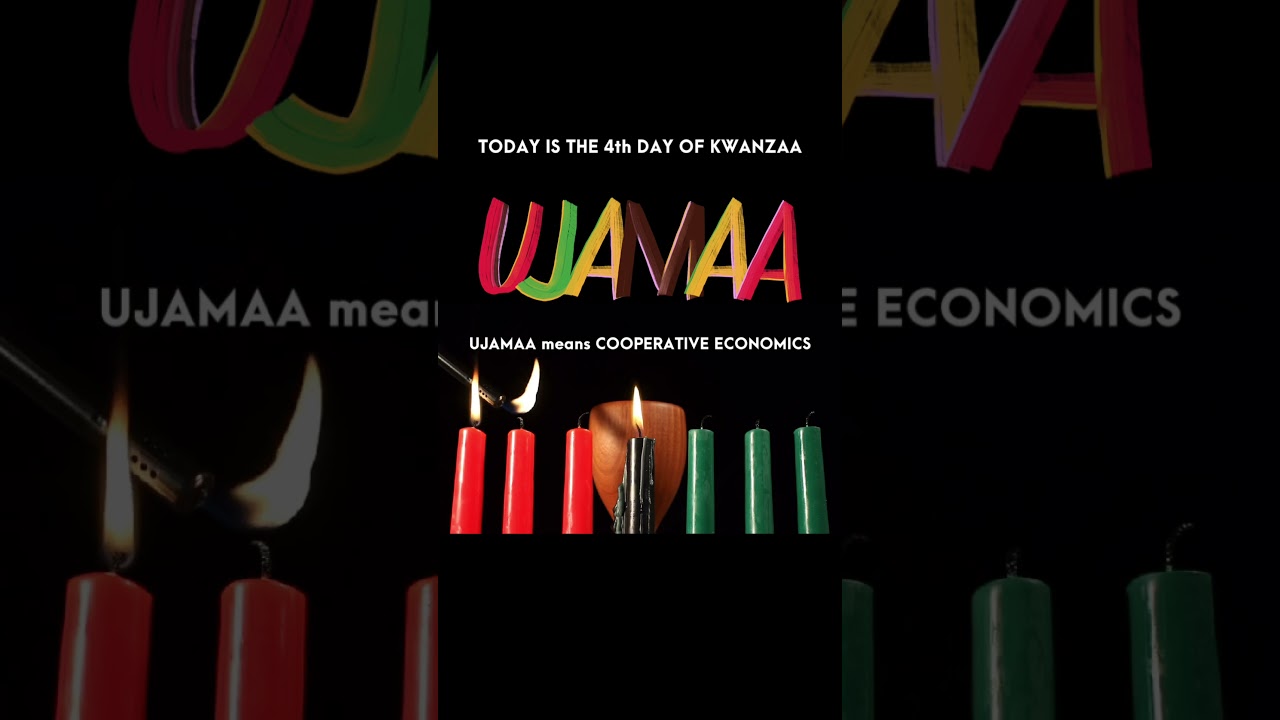 Today is the 4th day of Kwanzaa. Ujamaa means Cooperative Economics. #kwanzaa #ujamaa #habarigani