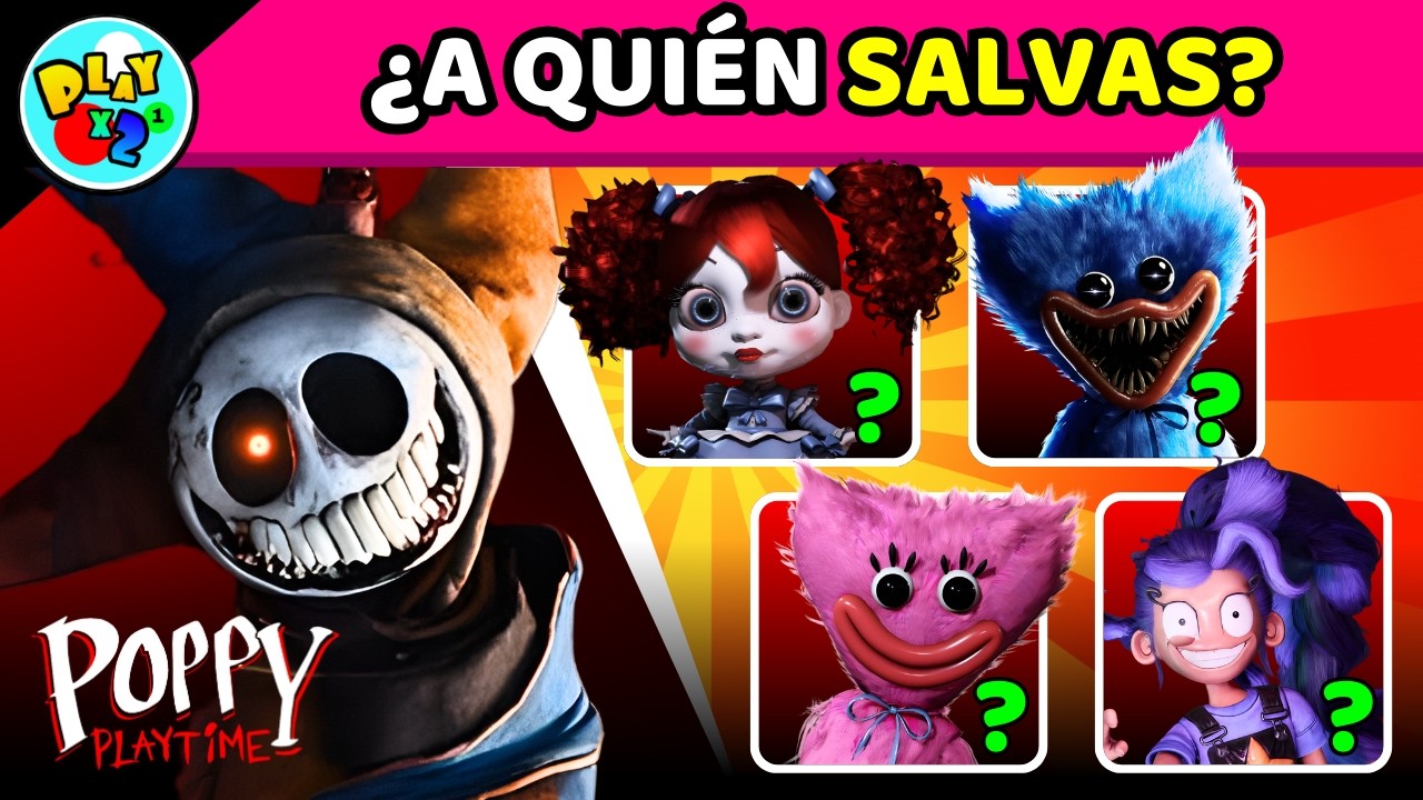 POPPY PLAYTIME ¿QUÉ PREFIERES? 😀🔥​| QUIZ GAME