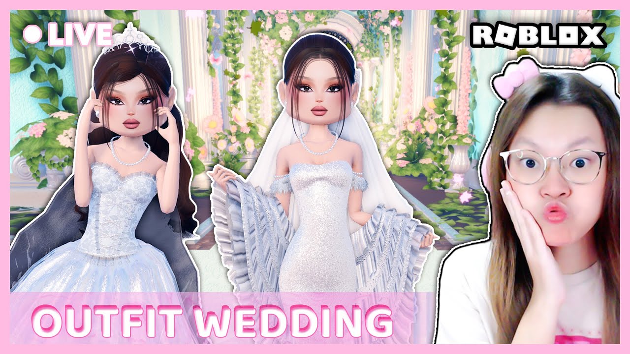 BIKIN BAJU NIKAHANKU ?!! [DRESS TO IMPRESS ROBLOX INDONESIA]