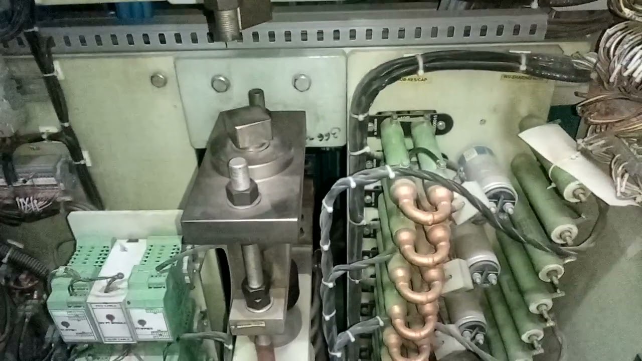 Induction furnace converter panel interconnected panels and fault we faced recently 