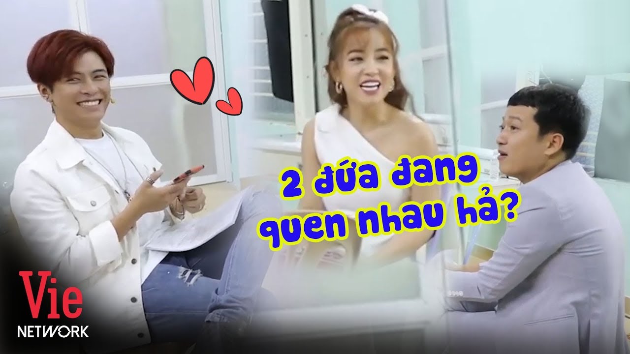 Cặp đôi tin đồn Puka - Gin Tuấn Kiệt đỏ mặt khi Trường Giang liên tục 