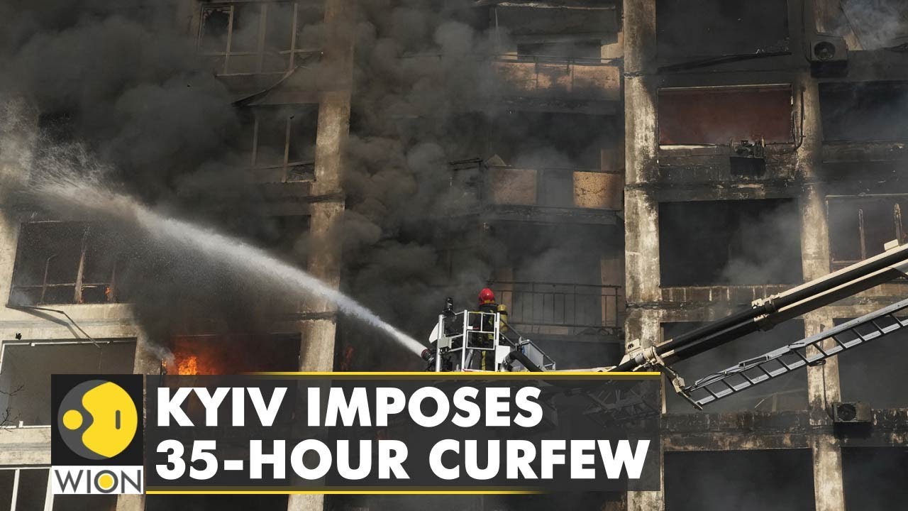 Kyiv imposes 35-hr-long lockdown, curfew to last till Thursday 7 am | International News | WION