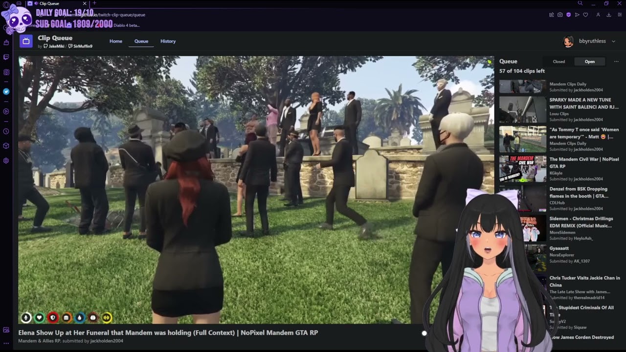 Saint Gomez Reacts To Dean Calls The Hospital, The Elena Vega Funeral And More?! |GTA 5| NOPIXEL RP|