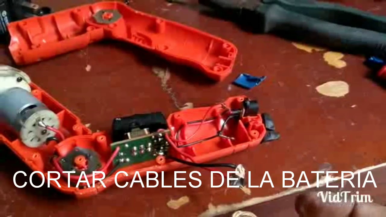 CONVERTIR ATORNILLADOR B&D DE BATERIAS A CORRIENTE ALTERNA (110/220)