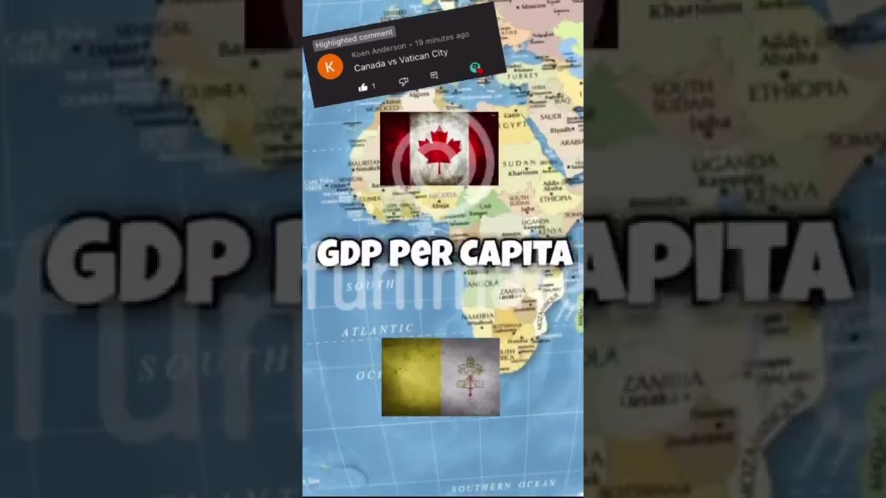 Canada 🇨🇦 vs Vatican City 🇻🇦 #shorts #trending #comment #viral #edit #comparison