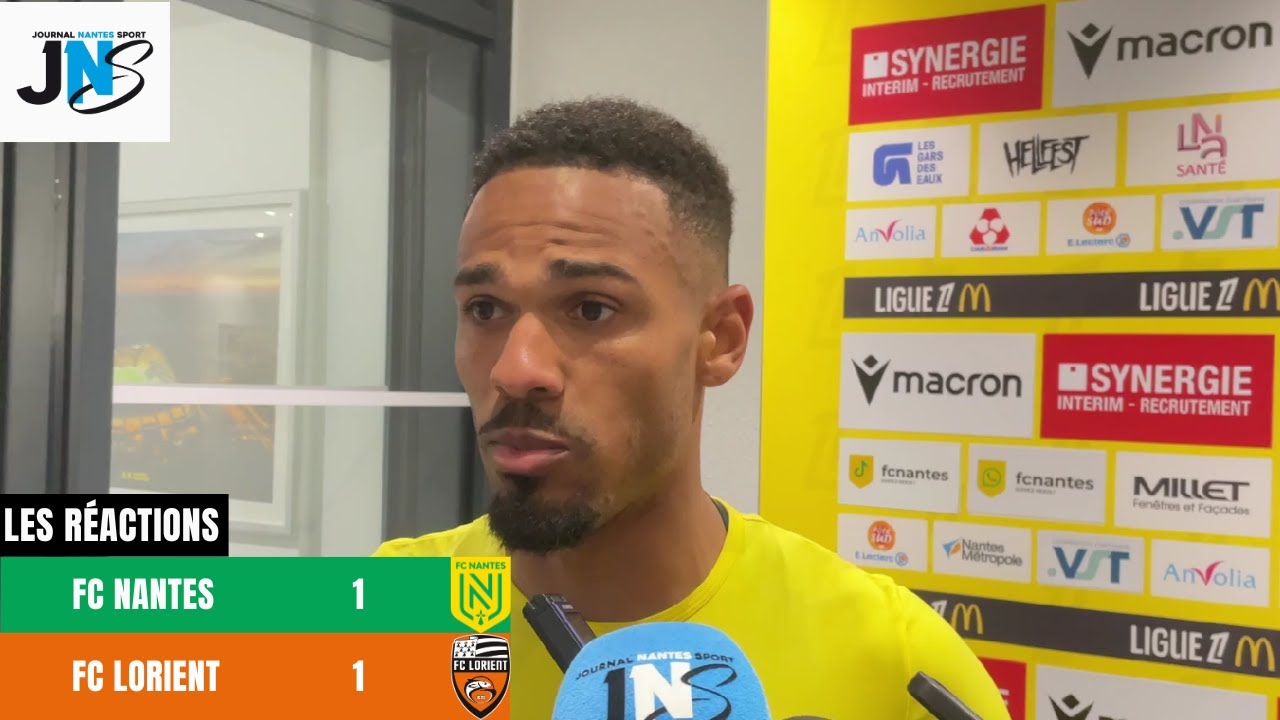 Ligue 1 : FC Nantes 1 - 1 FC Lorient : 