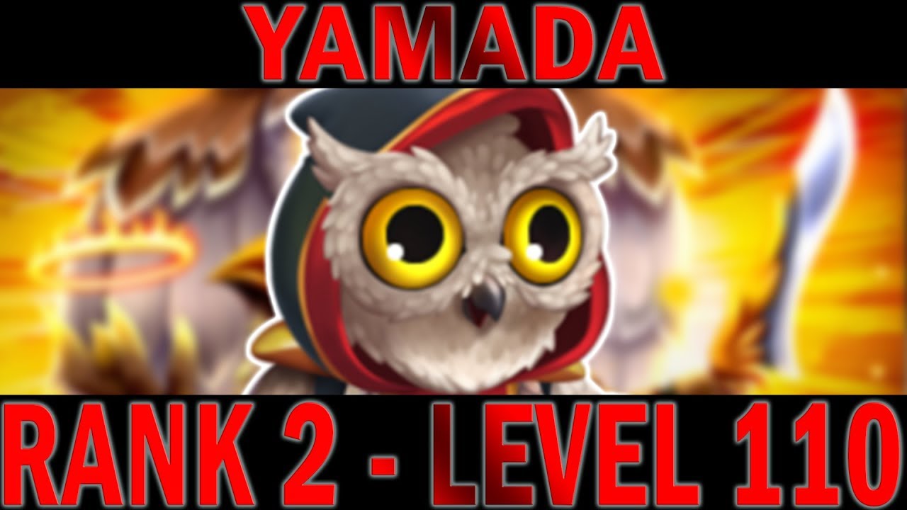 Monster Legends | Yamada | Level 1 to 100 | RANK 2 | Level 1 to 110