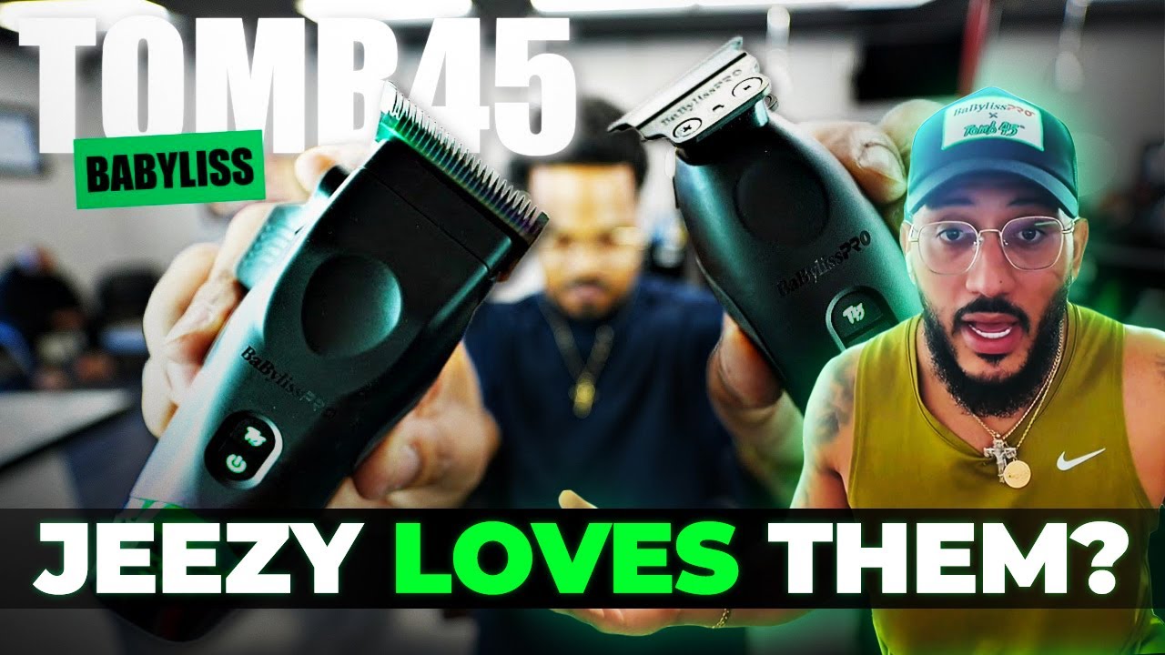 360Jeezy reviews the Babyliss x Tomb45 clippers 🤯