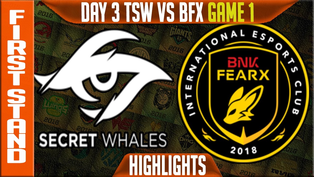 TSW vs BFX Highlights Game 1 | First Stand 2026 International Tournament Day 3 | TSW vs BNK FearX G1
