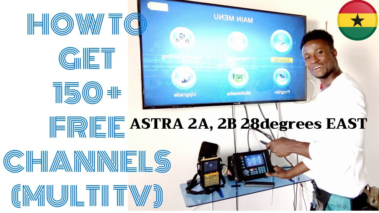 💎 How to get 150+ free channels on Astra 2A, 2B 28degrees East