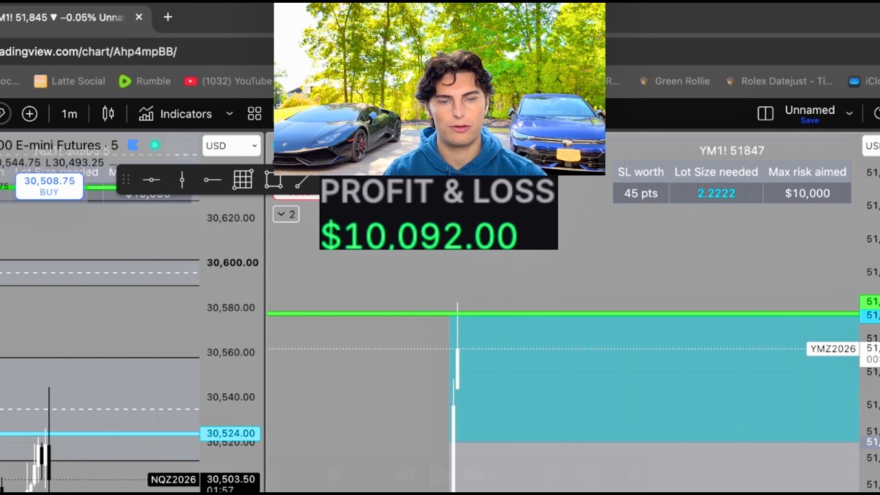 How I Made +$10,000 Day Trading in 17 SECONDS (Live Trade)