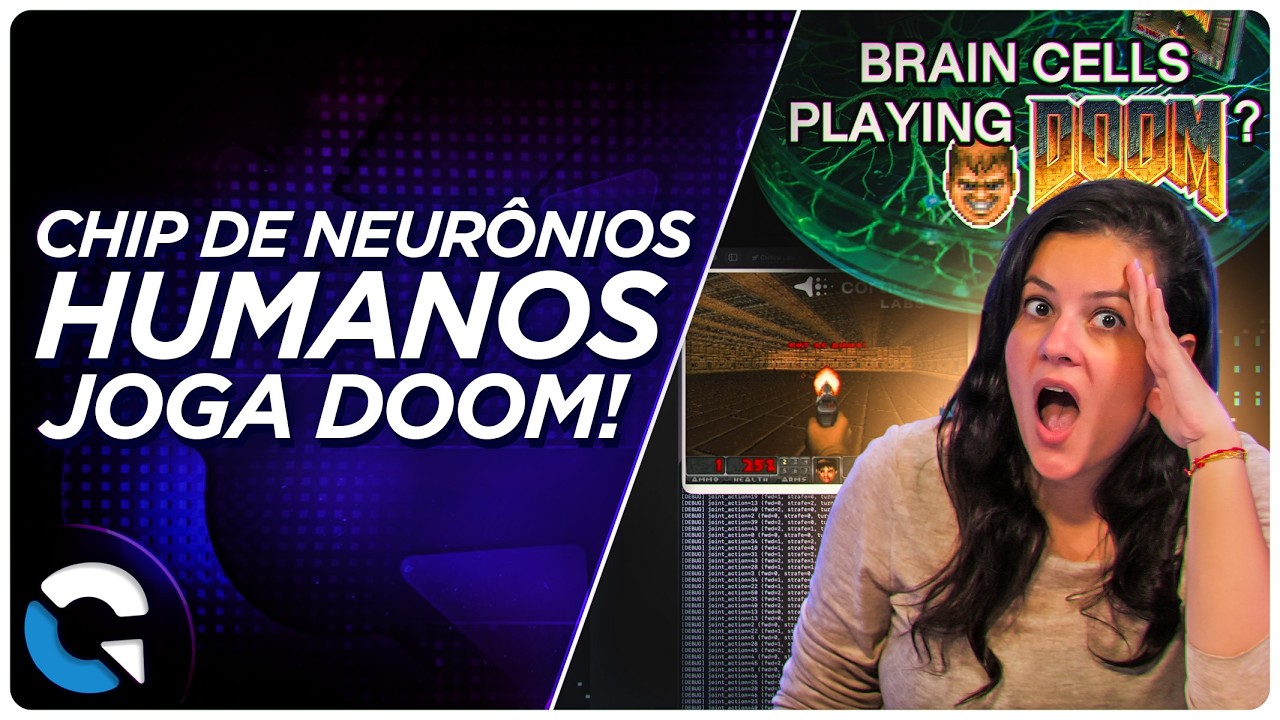 Startup cria chip com neurônios humanos e que joga Doom | WhatsApp avisa quando link é golpe (12/03)