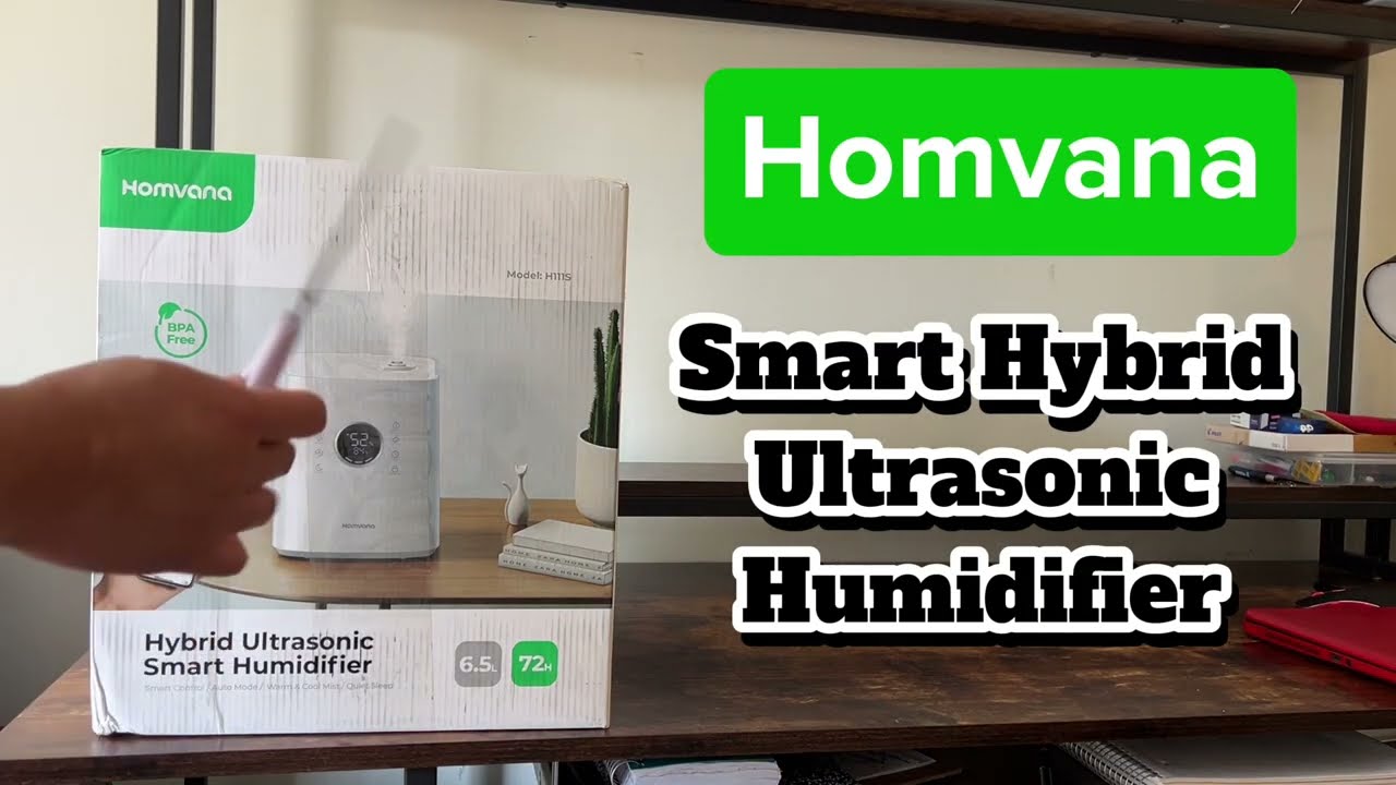 HOMVANA - Smart Hybrid Ultrasonic Humidier