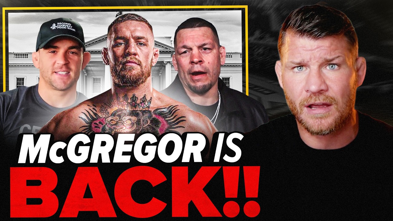 ‘Conor McGregor is BACK!?’ | OFFERRED A UFC FIGHT! (Is it NATE DIAZ?) | BISPING REACTS