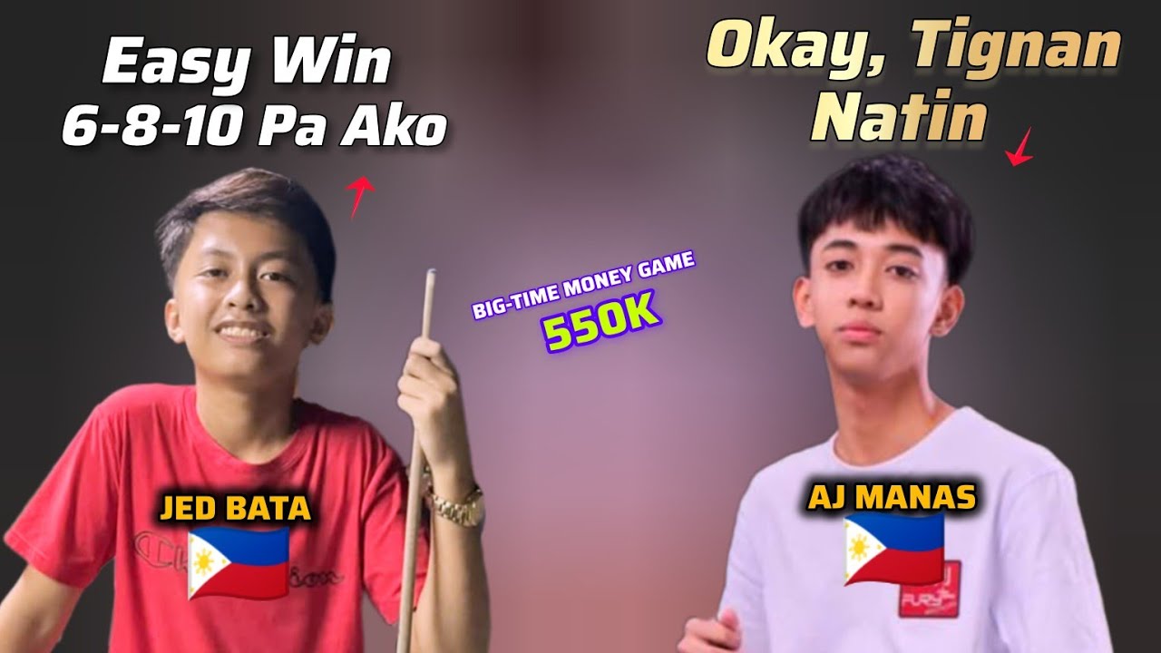 Aj Manas 🆚 Jed Bata 6-8-10 Partida || Full game highlights 10ball race to 21