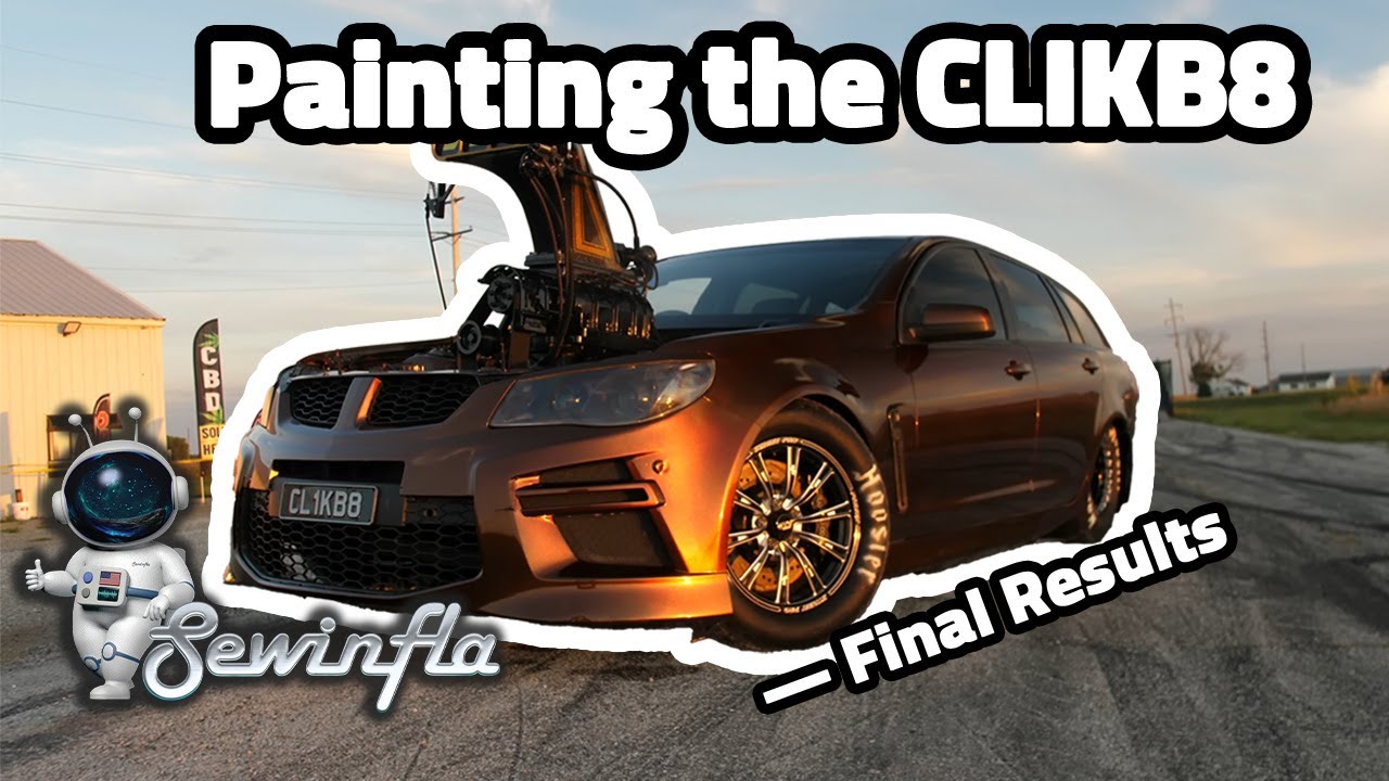 Painting the CLIKB8 in a Sewinfla Inflatable Paint Booth (Part 2)