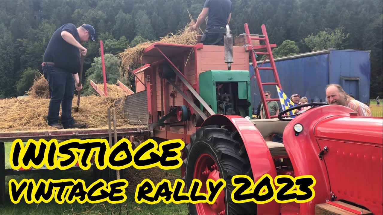 Inistioge Vintage Rally 2023 tractors, cars and vintage trashing !