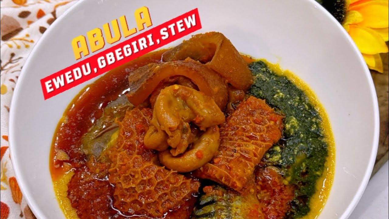 Authentic Abula Recipe: How to Make Nigerian Amala, Gbegiri, and Ewedu – Perfect for Beginners