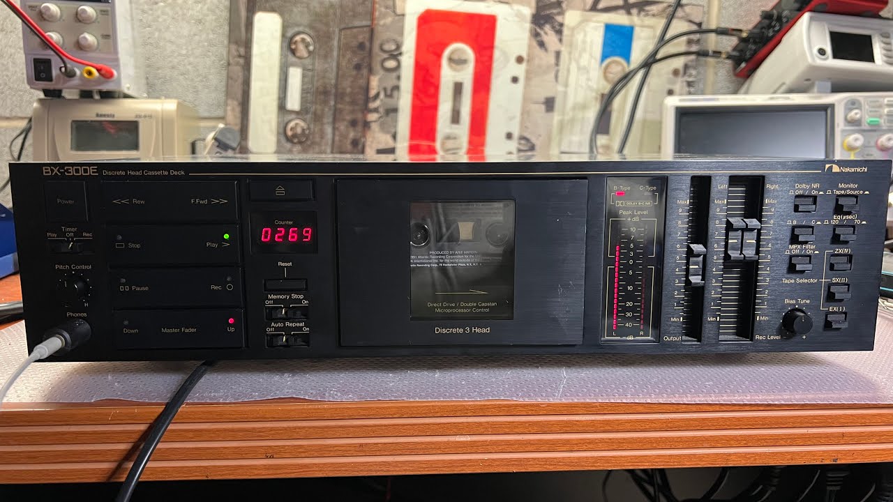 Solved: Reel Motor Dead Spot Issue in Nakamichi BX-300