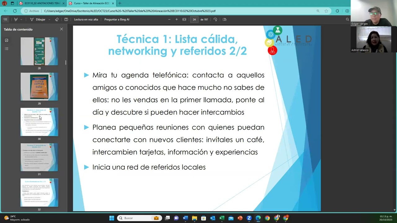 Sesión de preparación - Astrid Velasco