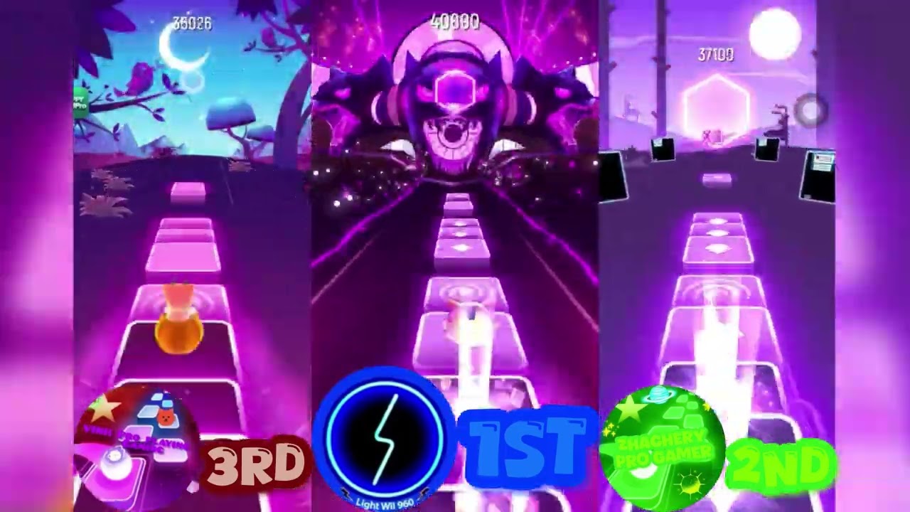 Tiles Hop: Different Heaven x EH!DE - My Heart | Me vs @flyxvinhtileshoplop6a1maidinh vs@Light_960