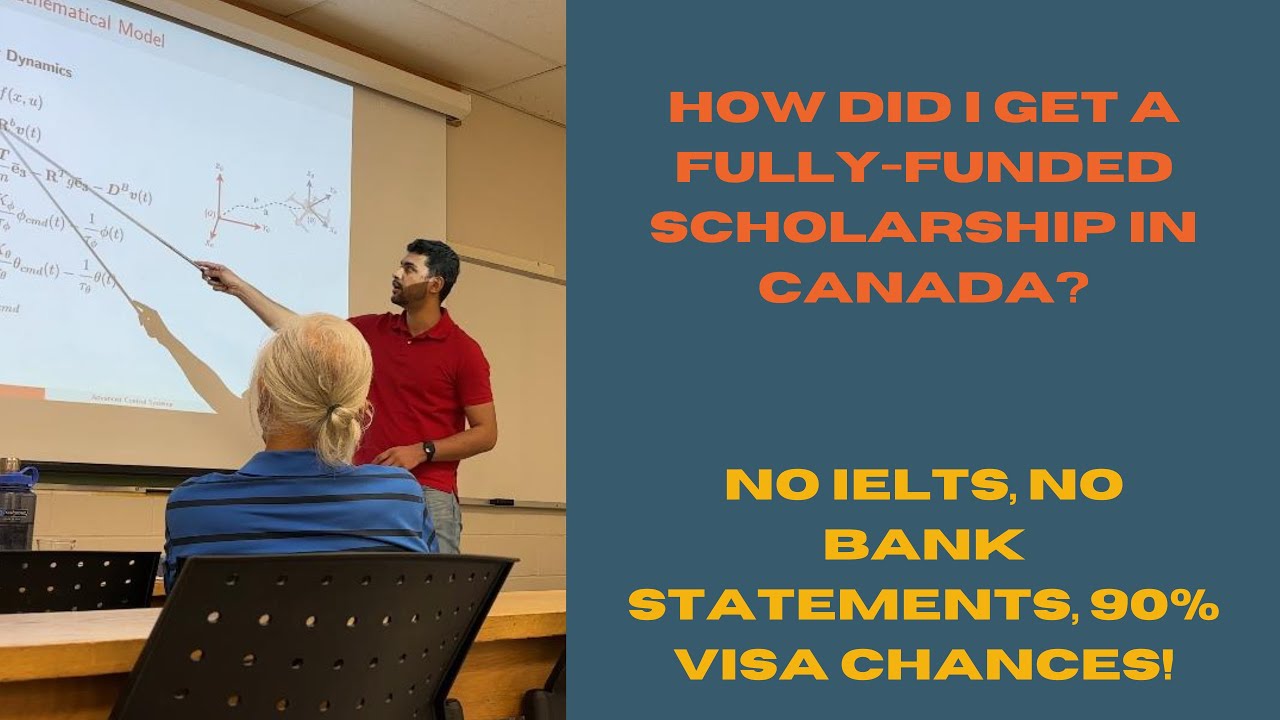 How did I get a fully funded scholarship in Canada in 2024?
