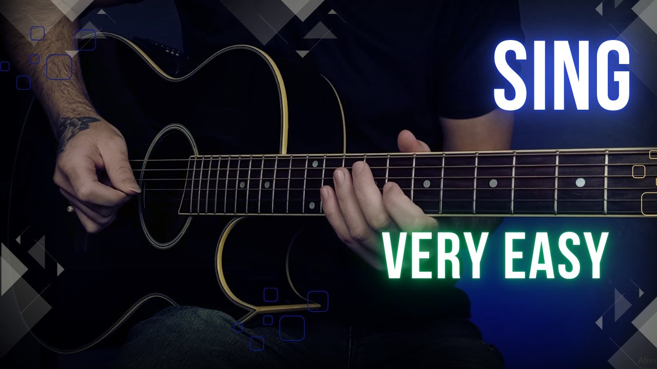 Travis - Sing | Easy Guitar Lesson Tutorial with Chords/Tabs and Lyrics
