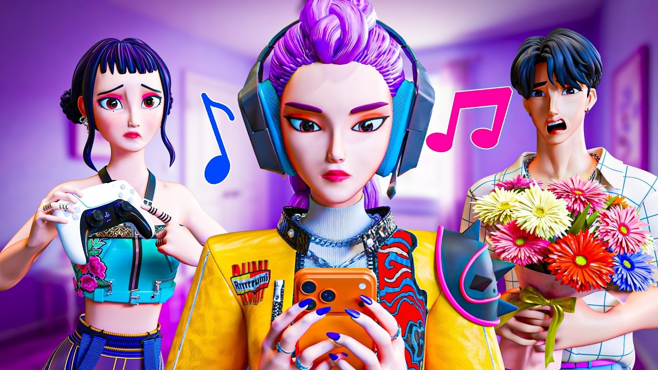 &iexcl;RUMI IGNORA A TODOS DURANTE 24 HORAS! KPop Demon Hunters Animaci&oacute;n