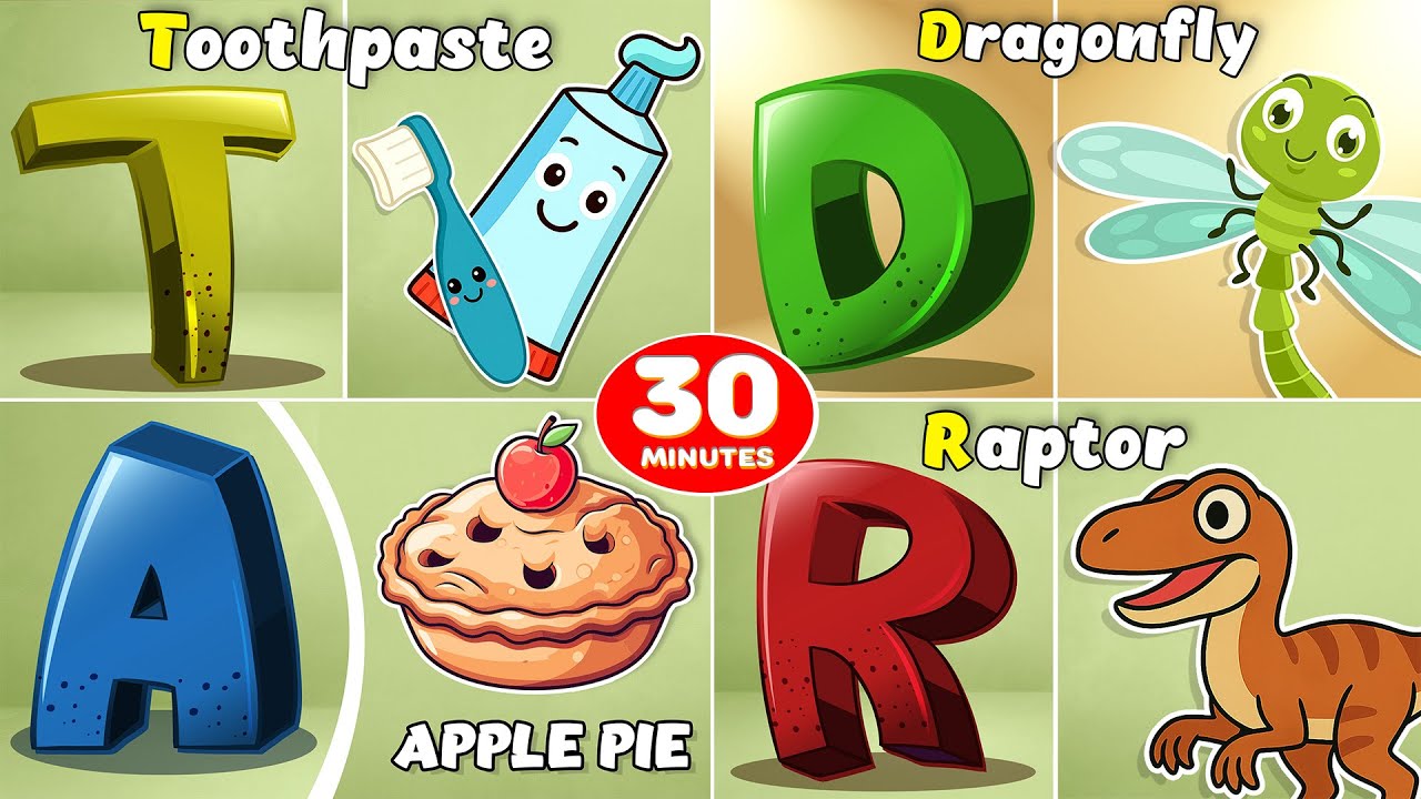 Великолепная Лара — лучшая подборка алфавита для детей | Весело учим от А до Я!