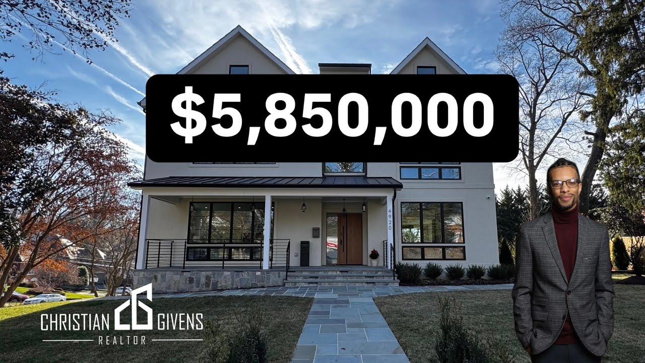 Inside a $5.85M Modern Home in Washington, DC | Luxurious Living in NW DC