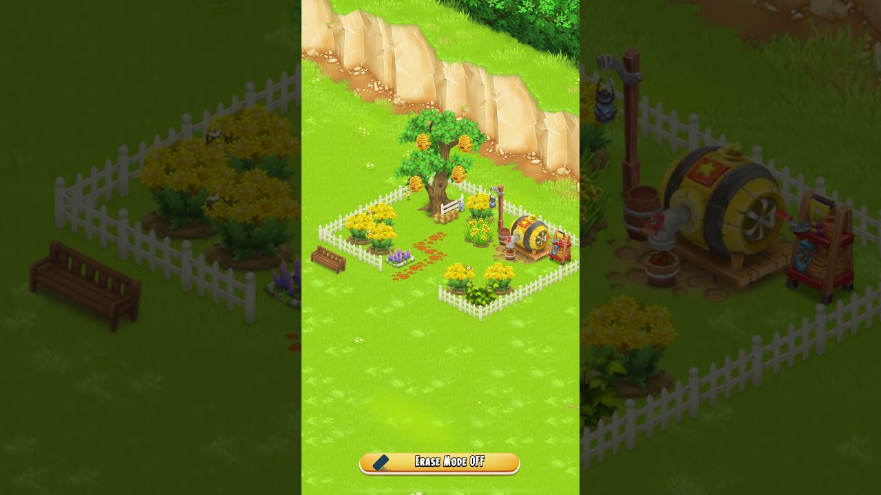 hayday honey bee design ideas