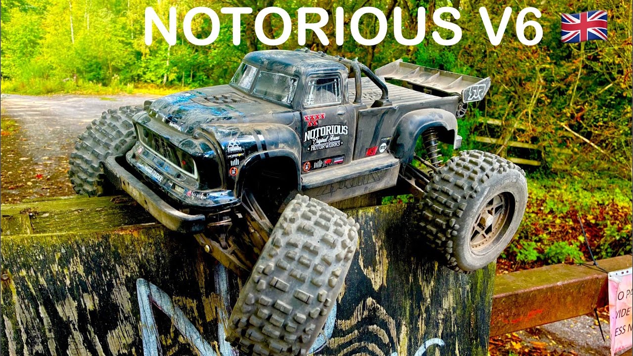 ARRMA NOTORIOUS V6 🇬🇧 МАКСИМАЛЬНОЕ НАСИЛИЕ!