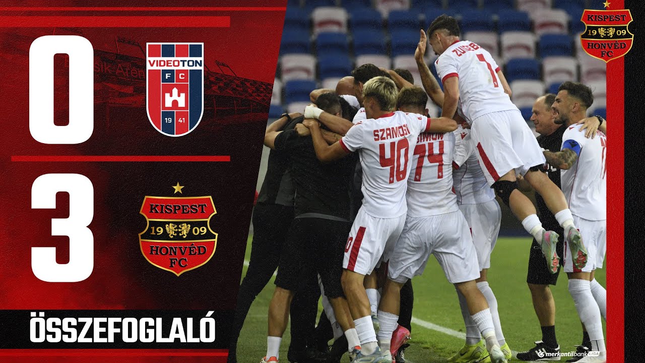 Videoton FC Fehérvár - Budapest Honvéd FC 0-3, Merkantil Bank Liga, 01. forduló - összefoglaló