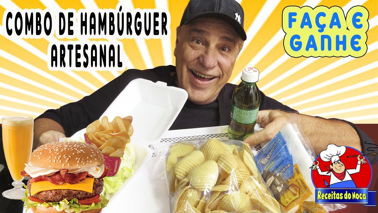 Combo DE HAMBURGUER ARTESANAL💰 Ganhe$💰Faça e Venda