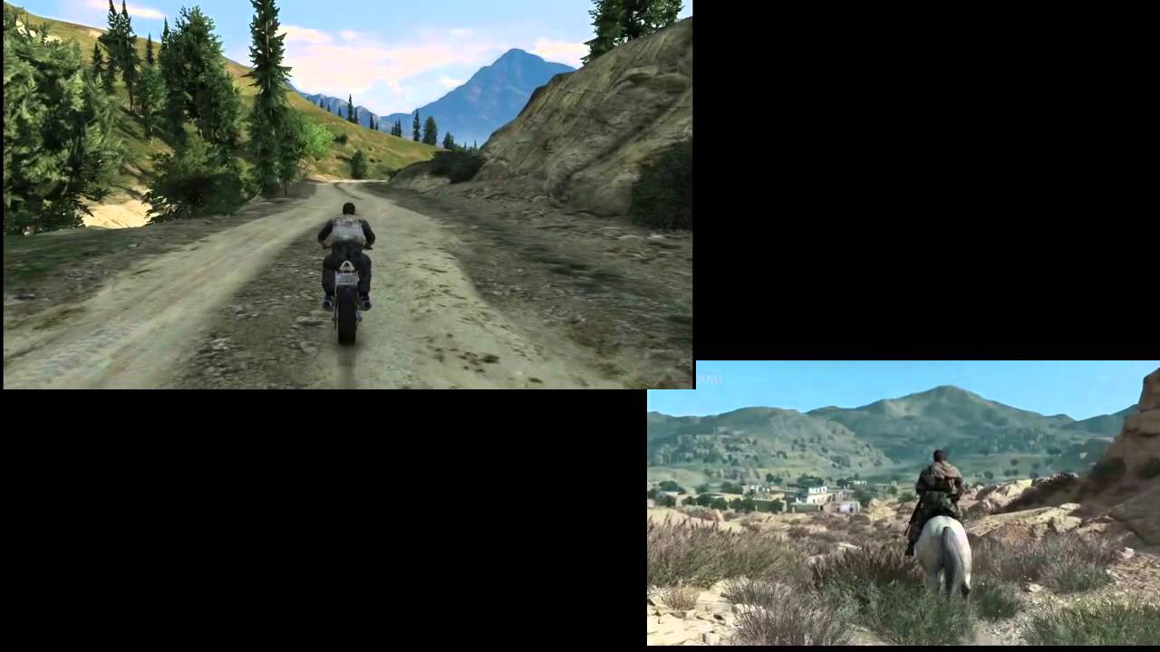 【GTA5再現】MGSV:TPP比較