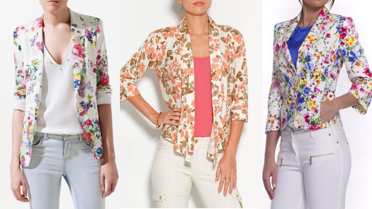 CHAQUETAS DE MODA primavera verano 2020 / CHAQUETAS ESTAMPADAS / Fashion Love