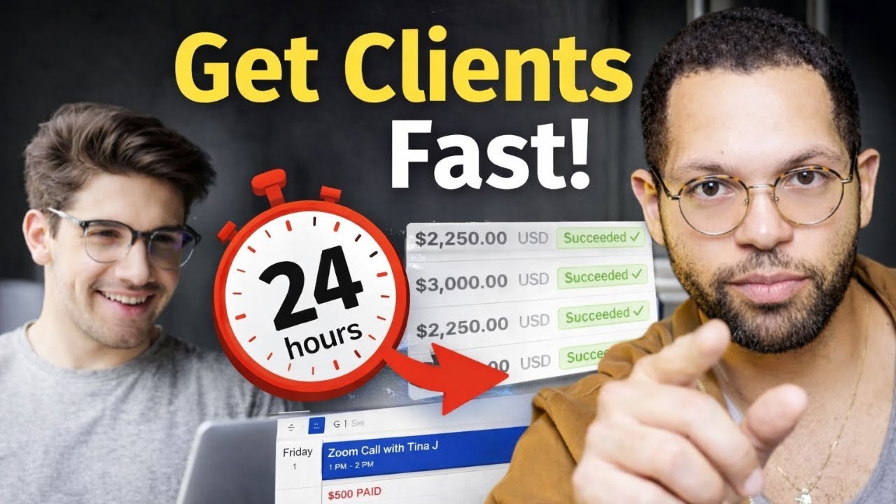 The Fastest Way To Get Your First SMMA Client in 24 Hours?