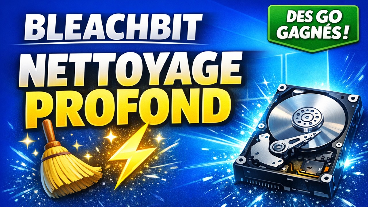 BleachBit : Comment Lib&eacute;rer de l&rsquo;Espace et Acc&eacute;l&eacute;rer Windows