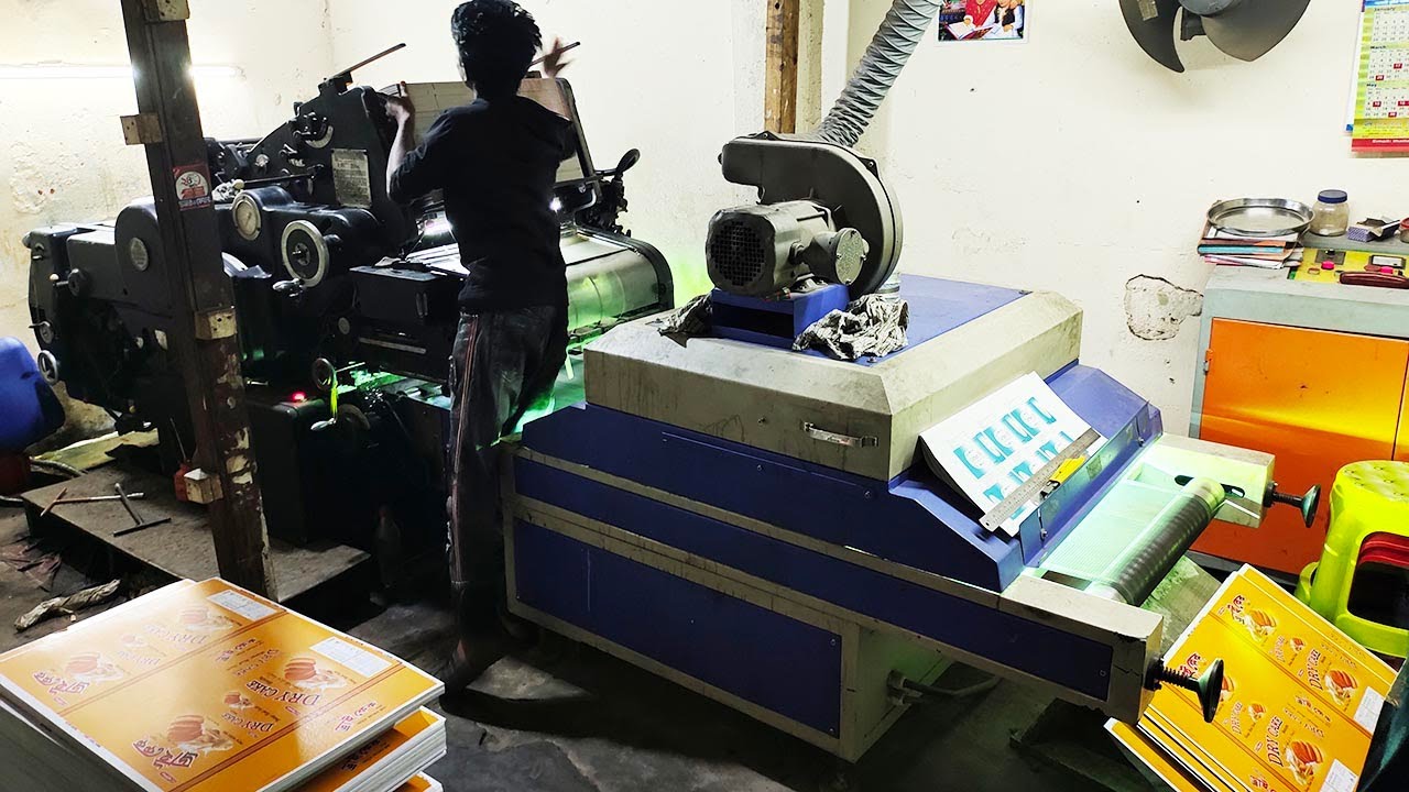 UV Coating Lamination Machine Using Heidelberg Offset