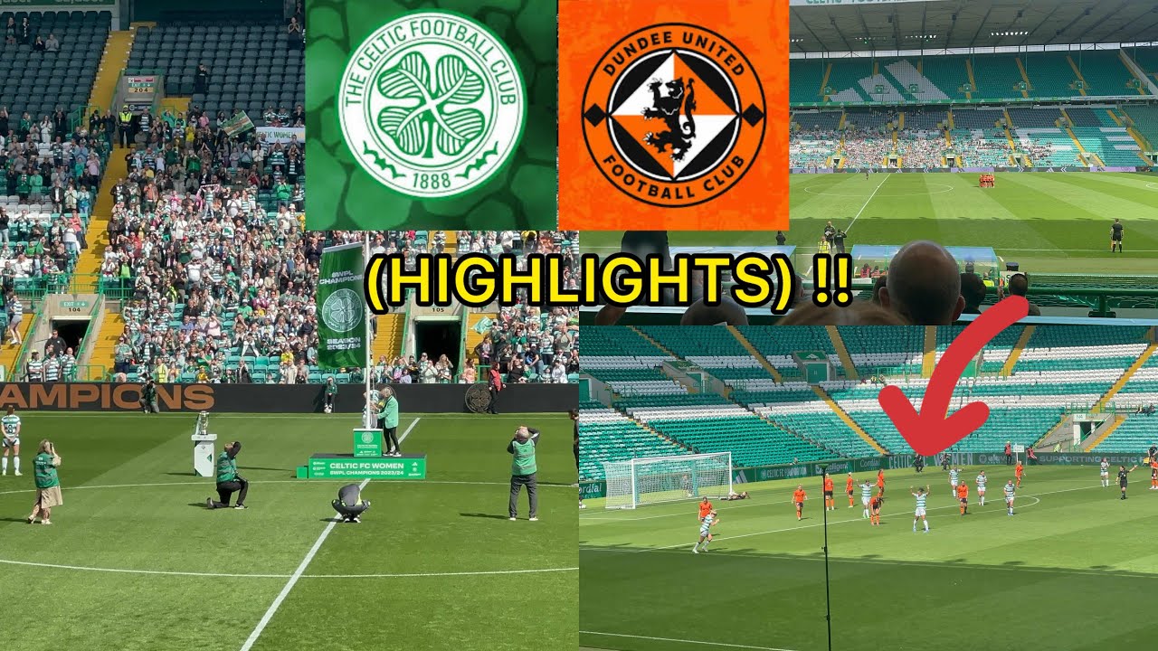 CELTIC WOMEN V DUNDEE UNITED 9-0 (HIGHLIGHTS) !!!