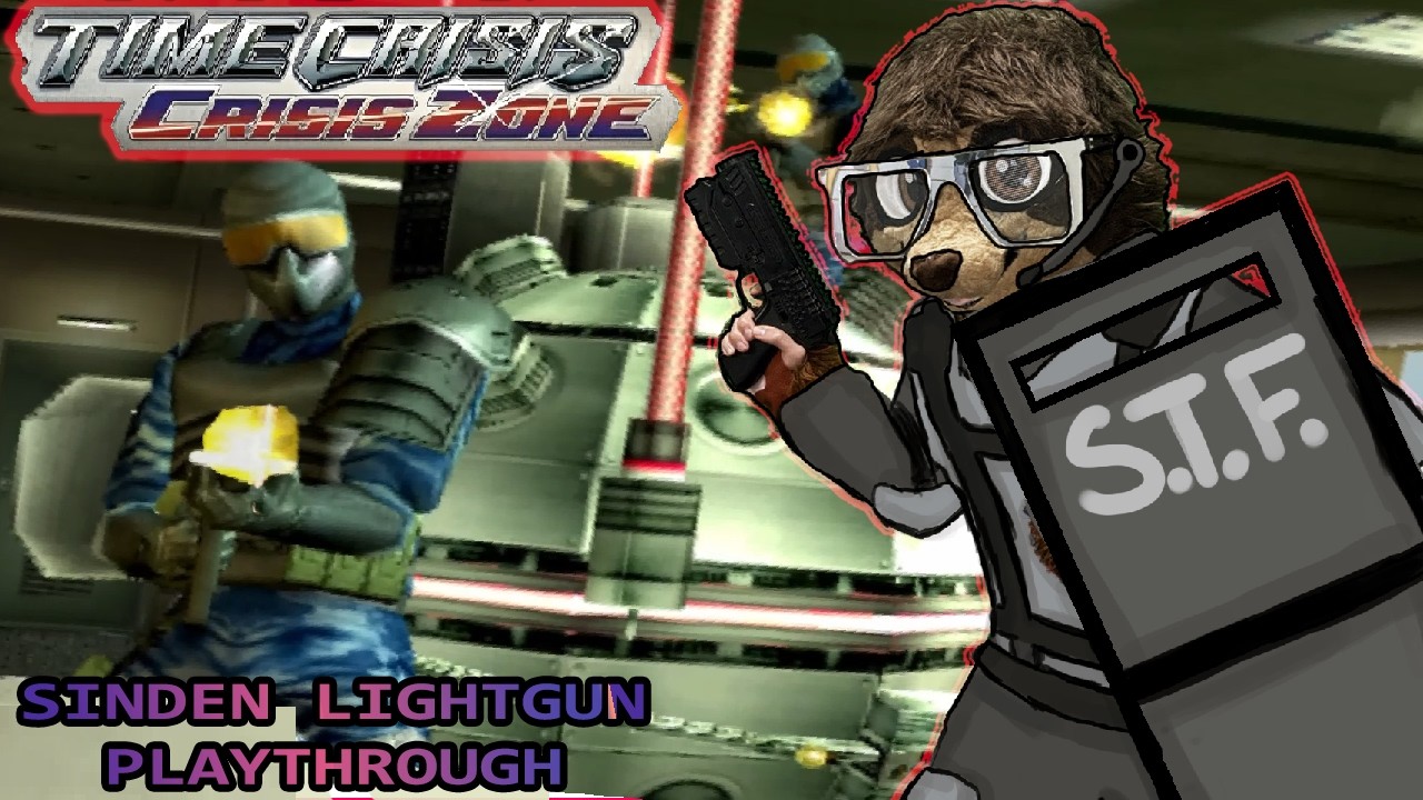 Time Crisis: Crisis Zone 1CC Sinden Lightgun Playthrough Arcade Mode